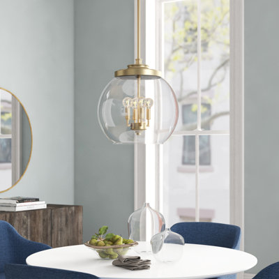 Warrenton 4 - Light Dimmable Globe Chandelier