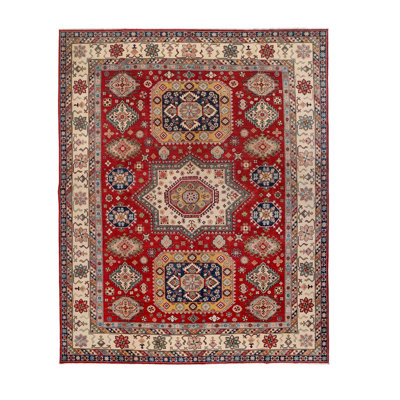 Hand Knotted Wool Southwestern Rug