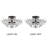 Swanscombe 6 Lights 17.7" Antique Black Semi Flush Mount 