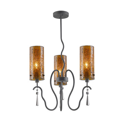 Lustre 3 lumières Haley