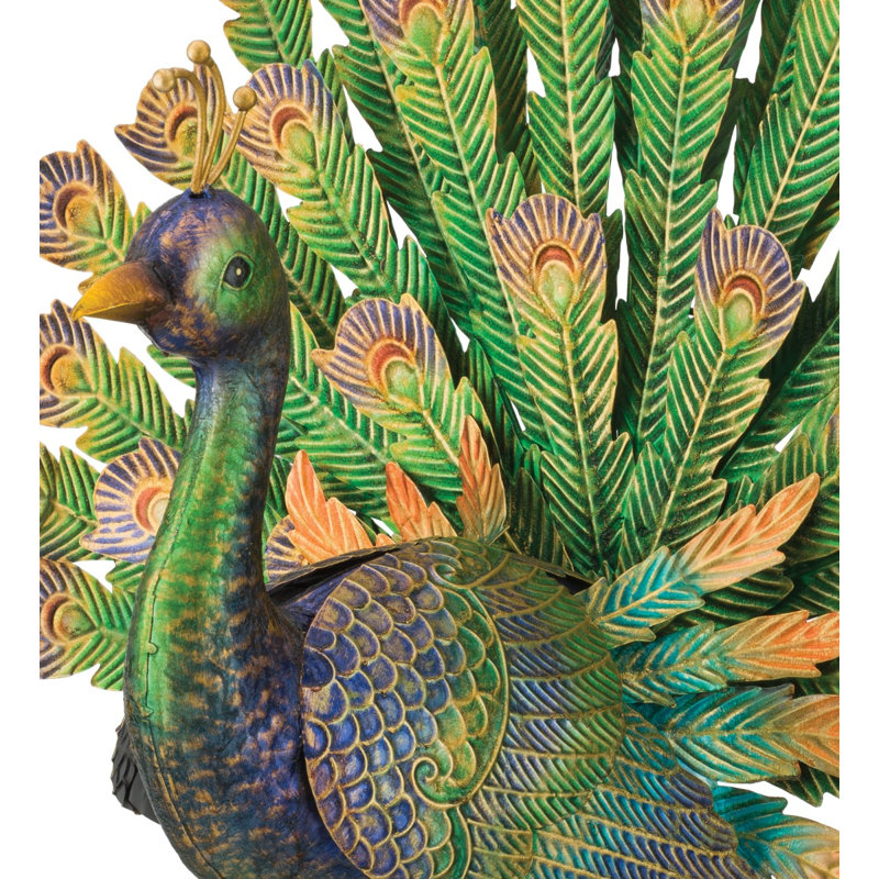 Statue de jardin paon 21 po Imperial, H 21 po x l 23,5 po x P 16 po