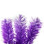 Pre-Lit Artificial Flocked Pine Christmas Garland - 9' - Clear Lights-1802180512