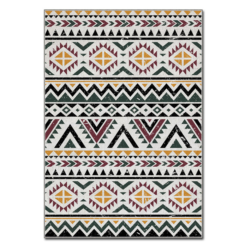 Luxurious Area Rug, 100% Polyester, 5.9 x 9.2 Feet | 740 g/m² Weight, Non-Slip Felt Dot Underside, Easy Clean Velvet Fabric, 0.08 in Pile Height | Machine Washable, Perfect for Living Room & Bedroom Décor