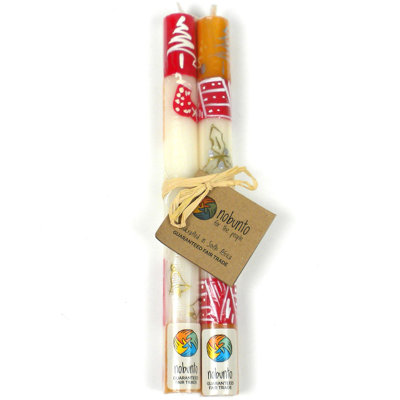 Unscented Taper Candle