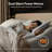 Queen Adjustable Bed Frame with Adjustable Legs and Wireless Remote