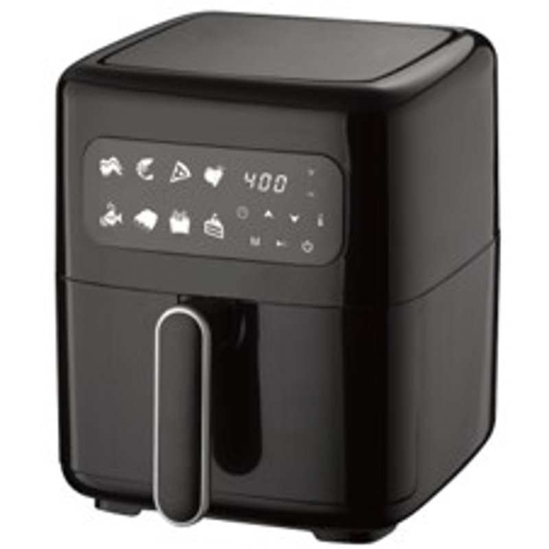 Culinary Chef 3.2-Quart Black Electric Air Fryer with Touch Panel