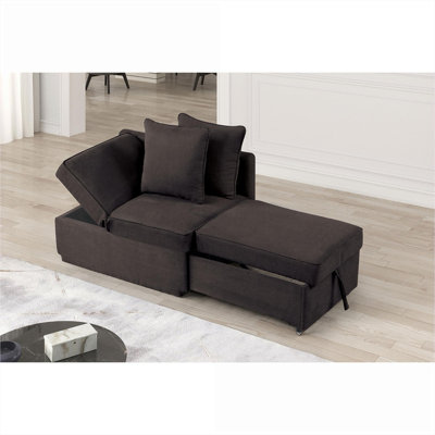 Fauteuil d'appoint convertible contemporain à une place Living Room