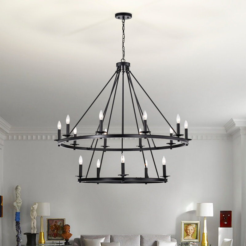 Lustre unique / remarquable à 15 lumières Hemmo