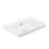 WS Bath Collections Luxury 18.1'' Matte Black Ceramic Rectangular Bathroom Sink with Overflow