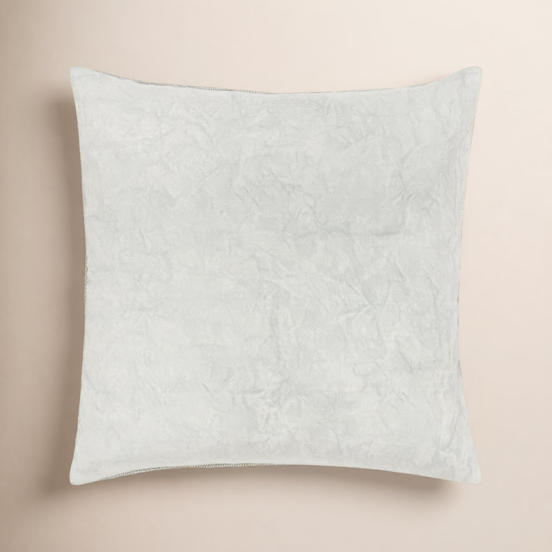 Janesa Cotton Reversible Throw Pillow, 18" x 18", Down