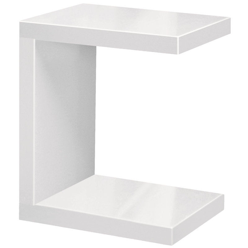 Morin Side Table With Storage Space