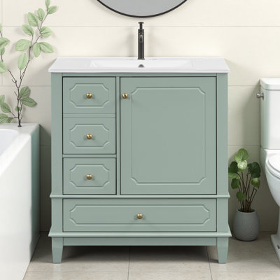 30" Sink Vanity with Top and Drawers