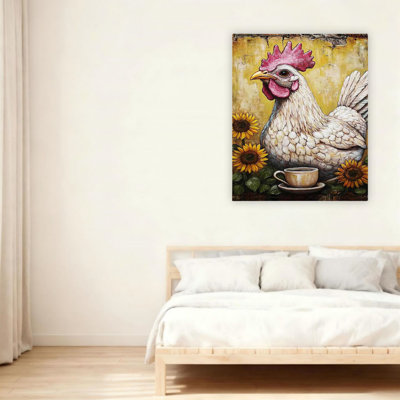 Poulet tournesol de ferme