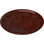 Endurathane Artis Ceiling Medallion, 27 1/8"OD x 2 5/8"P, Hand-Painted Brushed Mahogany Finish