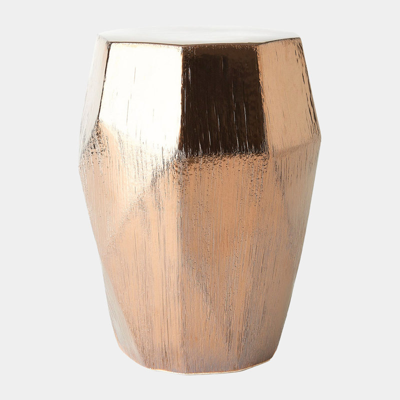 Origami Garden Stoolbronze