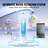 VEVOR 70 Lb. Daily Production Cube Clear Ice Freestanding Ice Maker