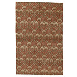 Handmade Silk and Wool Area Rug
