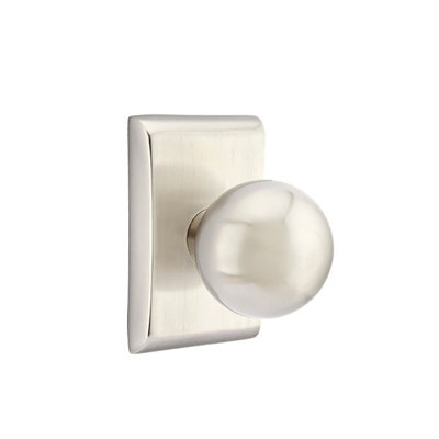 Emtek Privacy Knobset w/ Neos Rosette and Orb Knob