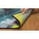 Acton Abstract Red/Blue Area Rug