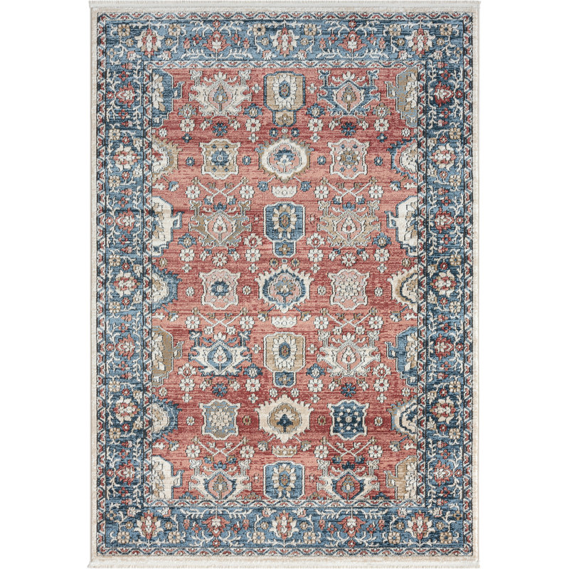 Oriental Indoor Rug, Rectangle 5'3" x 7'6"
