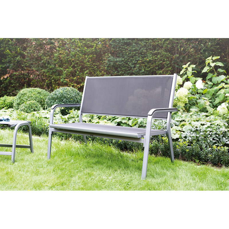 Outdoor Bench, Anthracite and anthracite
