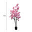 Cerisier artificiel avec tronc texturé et fleurs réalistes
