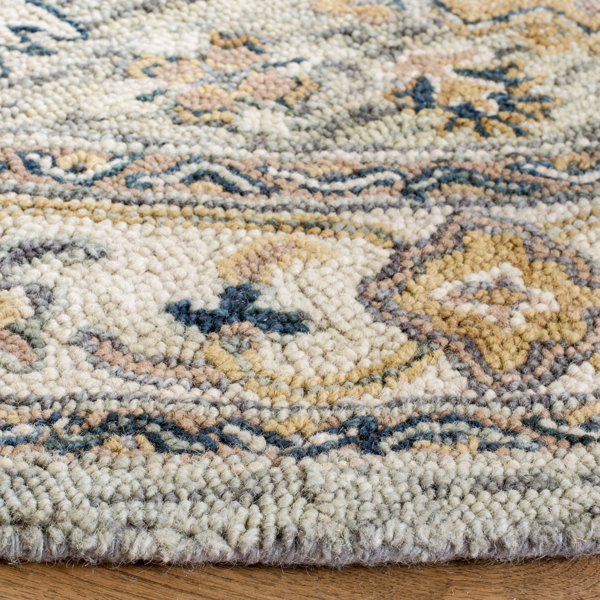 Bungalow Rose Vahakn Hand Tufted Wool Oriental Rug & Reviews | Wayfair