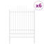 200 cm H Steel Fence Panels Fencing-121122430