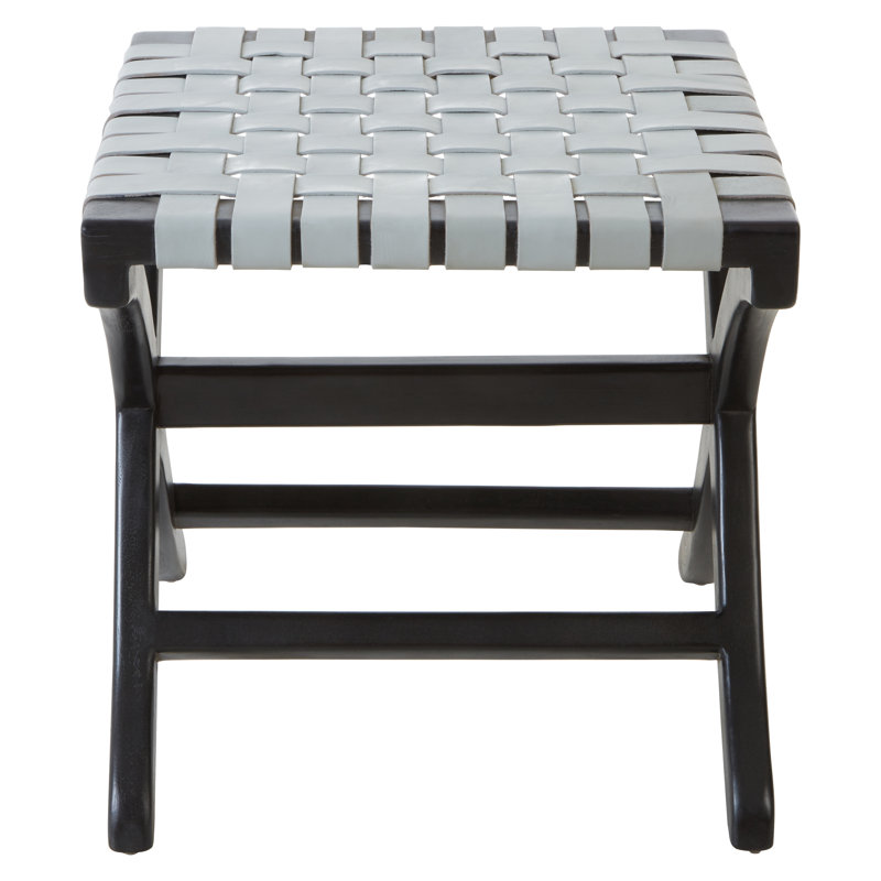 Senna Solid Wood Accent Stool