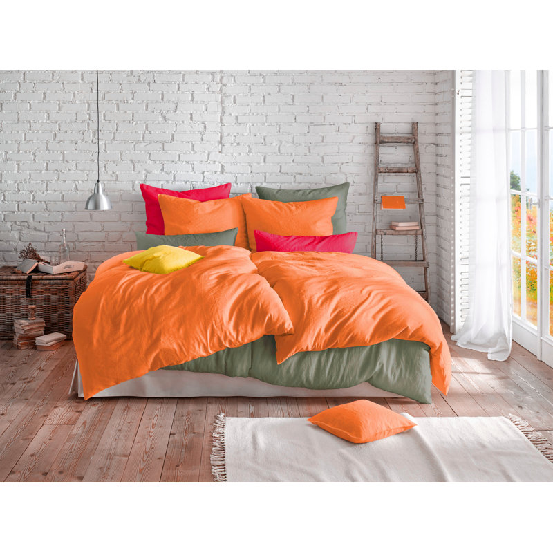 Modern Duvet Cover Set, Single - 1 Pillowcase (80 x 80 cm), Grey