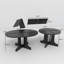 Table de salle à manger Farmhouse, table ovale extensible avec rallonge amovible-1943095793