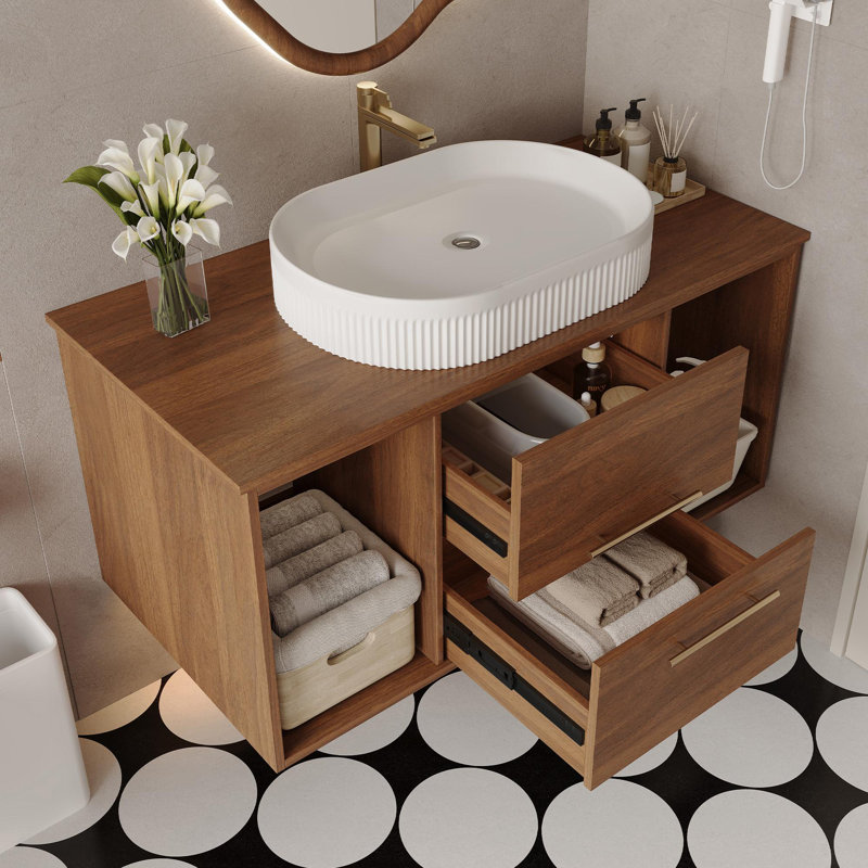 Ensemble de meuble-lavabo simple 39,4 po avec lavabo