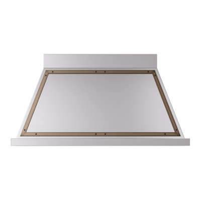 ILVE Nostalgie II Series 48 in. Wall Mount Range Hood with 850 CFM Airflow (Stainless Steel)