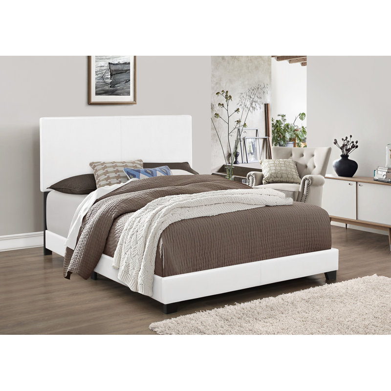 Caponi Standard Bed, Queen, White