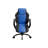 Modern Gaming Chair Office Chair Blue And Black Faux Leather with Chairs Casters-1193774108