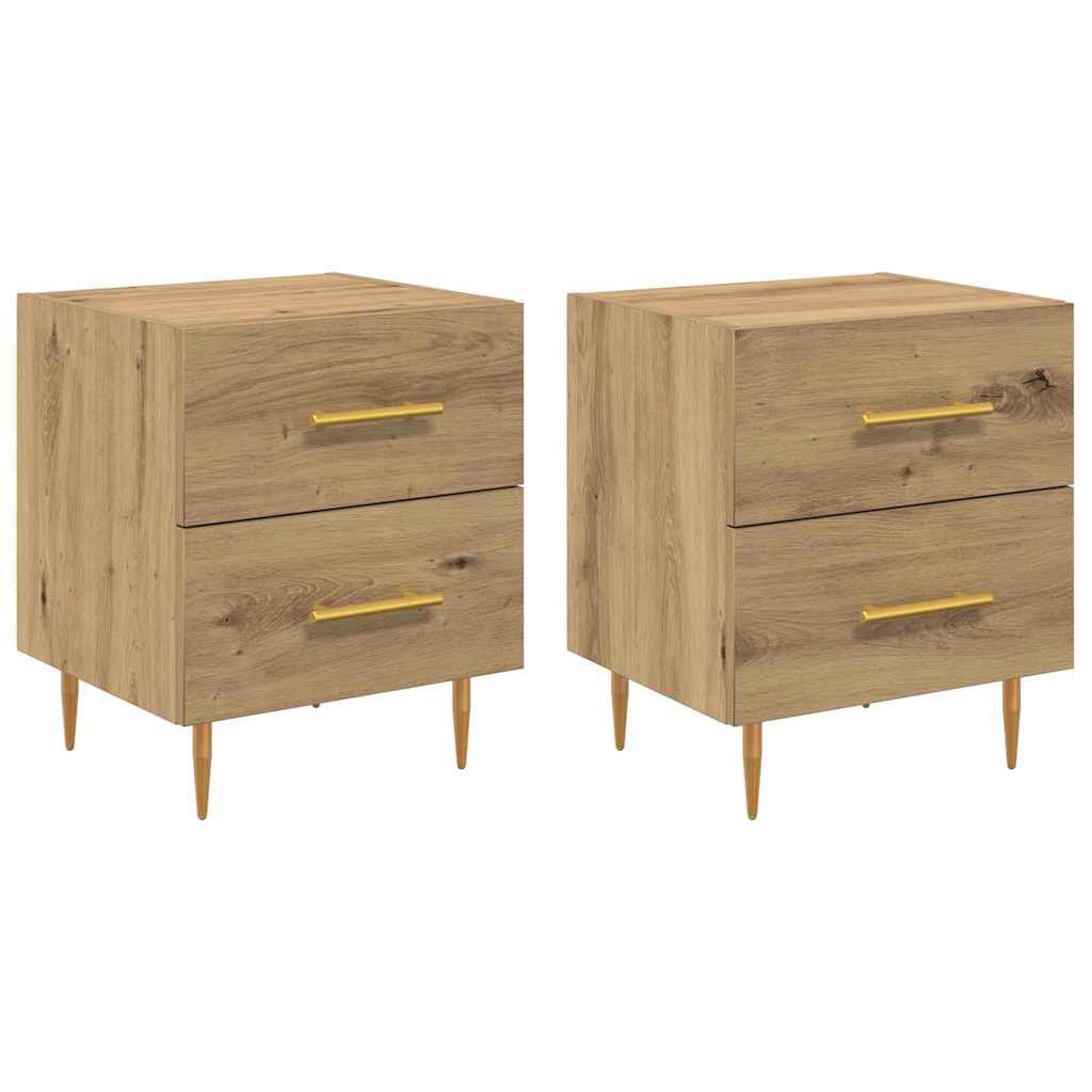 40cm W Manufactured Wood Bedside Table