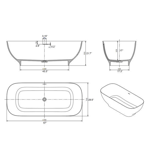 Dimensions du produit