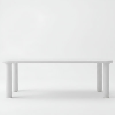 Aero Modern Oval Dining Table W.