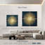 Avery Sunburst doré sur bleu I-109140517