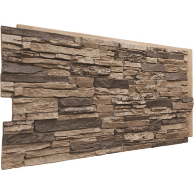 EverStone Canyon Ridge Faux Stone Panel
