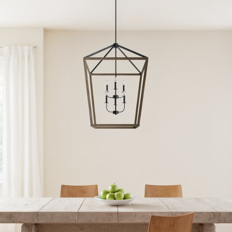 Carlina 6-Light Dimmable Lantern Chandelier
