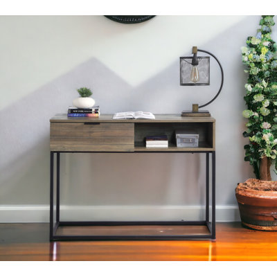 Bureau d'écriture Galeno Rustic Oak
