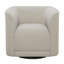 Fauteuil demi-tonneau pivotant en polyester 33 po Cordoba-27655075