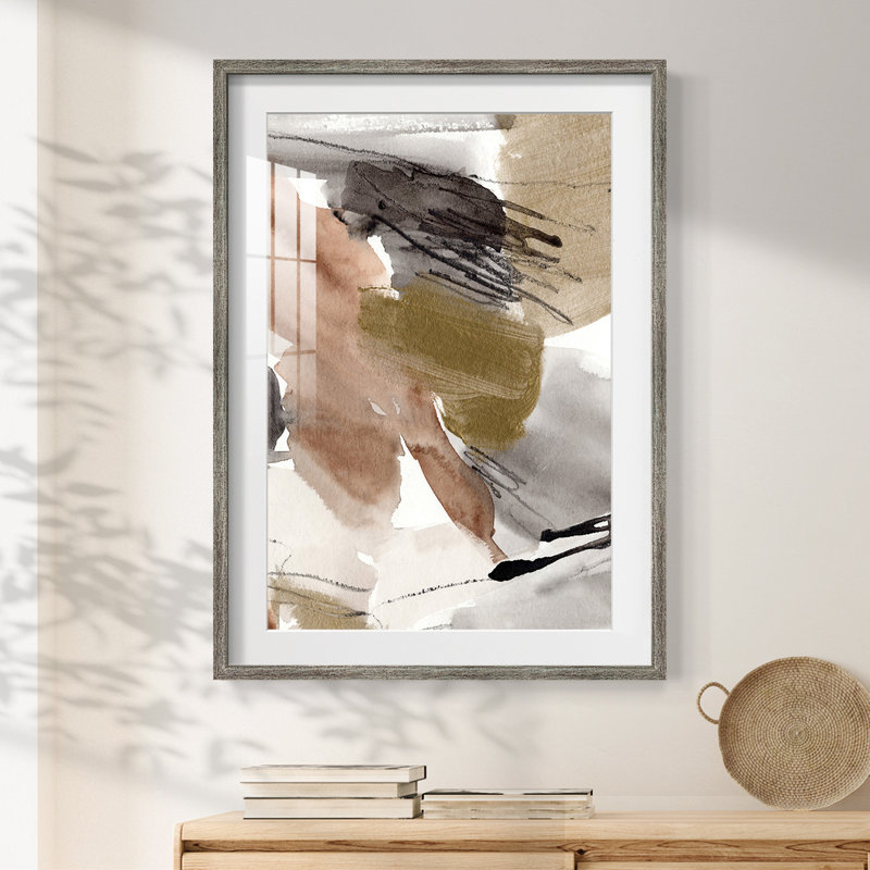 Or antique II - impression encadrée, H 28,5 po x l 20,5 po