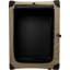 Cage de transport pour chien 2 portes pliable à côtés souples, brun clair-629634392