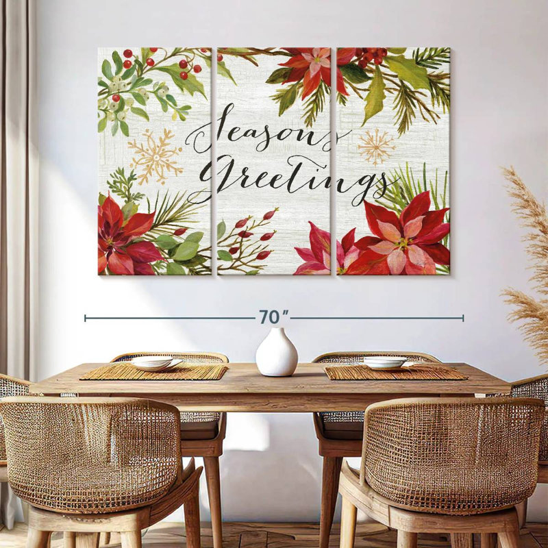 Lelend Christmas Moments I, 42" H x 65" W