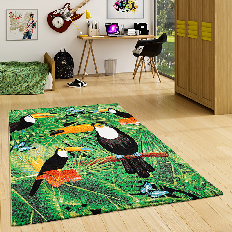 Nola Animal Print Area Rug, Rectangle 160 x 230cm