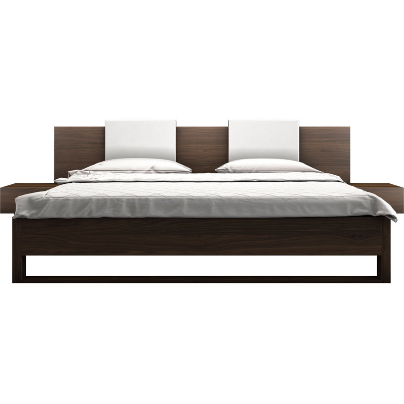 Monroe Storage Bed, Walnut, King