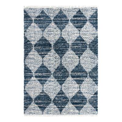 Serenity Shag Geometric Indoor Rug