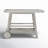 Terrace Solid Wood Bar Cart-840863949